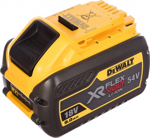 Аккумулятор DeWALT 54/18V XR 9.0 Ач Li-Ion (DCB547-G) FLEXVOLT [DCB547G-XJ]