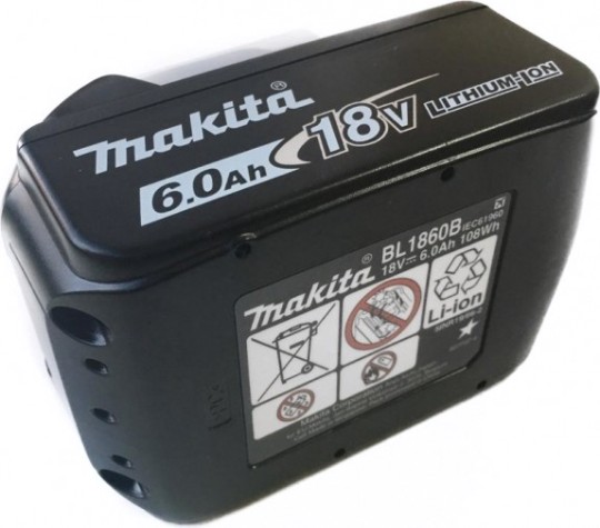 Аккумулятор MAKITA 18.0В 6,0 Ач Li-ion (197422-4) [197422-4]