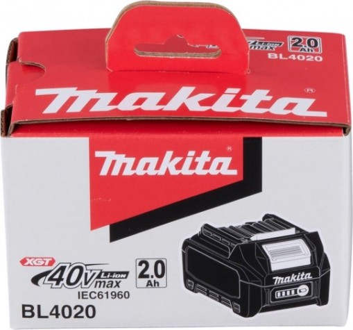 Аккумулятор MAKITA 40.0В 2,0 Ач Li-ion XGT BL4020 [191L29-0]