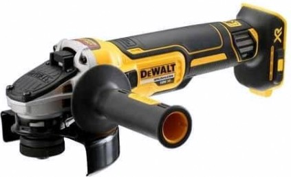 Аккумуляторная болгарка DeWALT DCG 405 N бесщеточная, без АКБ и ЗУ [DCG405N-XJ]