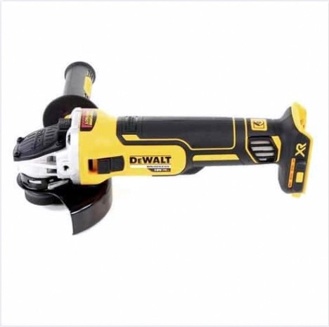Аккумуляторная болгарка DeWALT DCG 405 N бесщеточная, без АКБ и ЗУ [DCG405N-XJ]