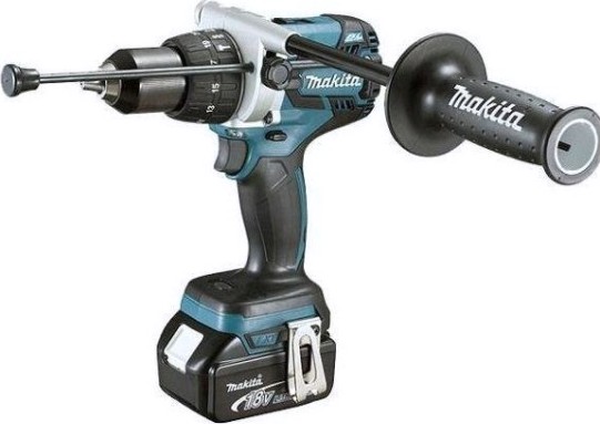 Аккумуляторная дрель-шуруповерт MAKITA DHP 481 RTE ударная [DHP481RTE]