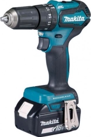 Аккумуляторная дрель-шуруповерт MAKITA DHP 483 SYE ударная, бесщеточная [DHP483SYE]