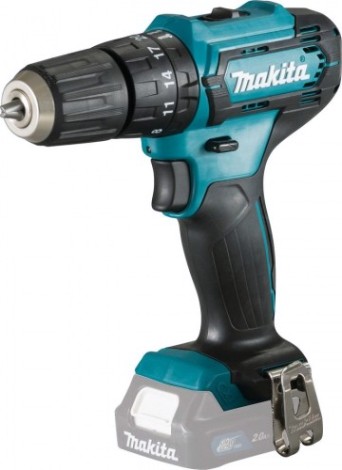 Аккумуляторная дрель-шуруповерт MAKITA HP 332 DZ ударная, бесщеточная, без АКБ и ЗУ [HP332DZ]