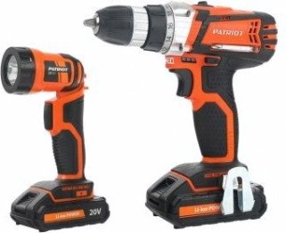 Аккумуляторный шуруповерт PATRIOT BR 204 Li LED [180201492]