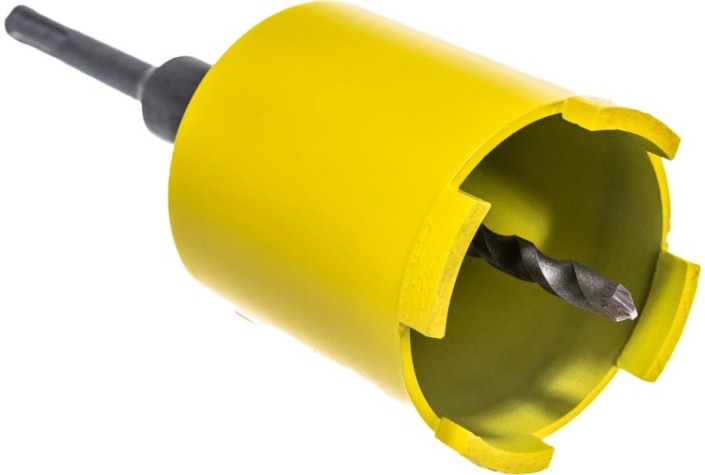 Алмазная коронка для сухого сверления ГРАНИТ D68 SDS-plus [106068]