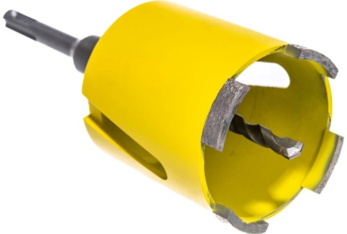 Алмазная коронка для сухого сверления ГРАНИТ D70 SDS-plus [106070]