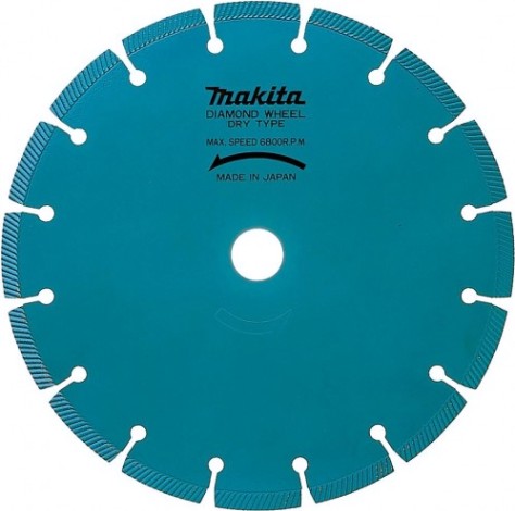 Алмазный диск для резки бетона MAKITA A-80438 сегментированный 125х22,23 (для штроборезов)