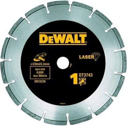 Алмазный диск универсальный DeWALT 230х22.2 мм DT3743-XJ [DT3743-XJ]