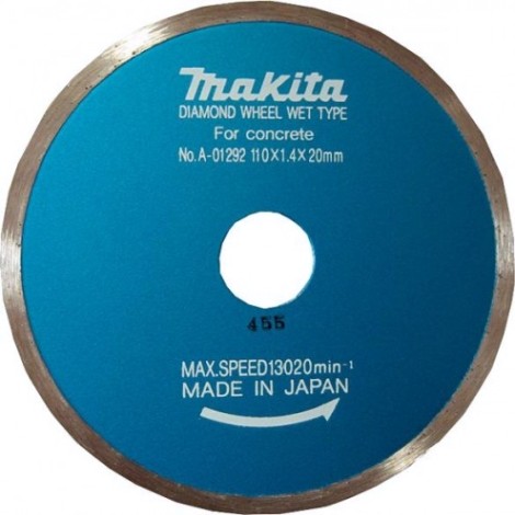 Алмазный диск универсальный MAKITA 110х20 A-01292 [A-01292]