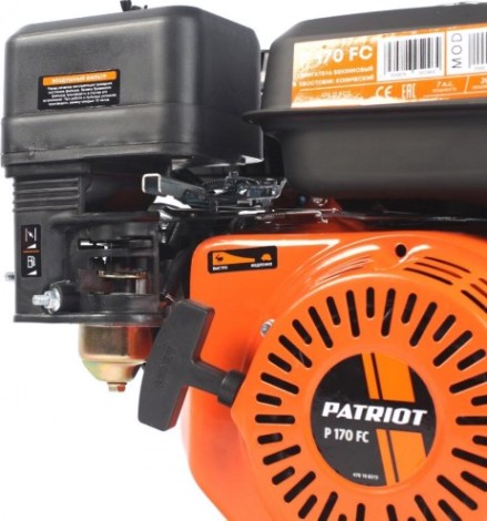 Бензиновый двигатель PATRIOT P170FC 7,0 л.с [470108215]