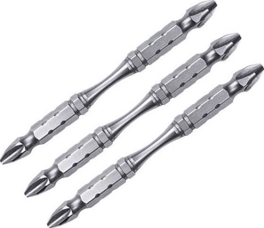 Бита для заворачивания MAKITA B-21836 двусторонняя Silver Torsion PH1, 65 мм, E-form (MZ