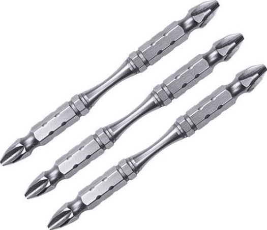 Бита для заворачивания MAKITA B-21842 двусторонняя Silver Torsion PH1, 85 мм, E-form (MZ