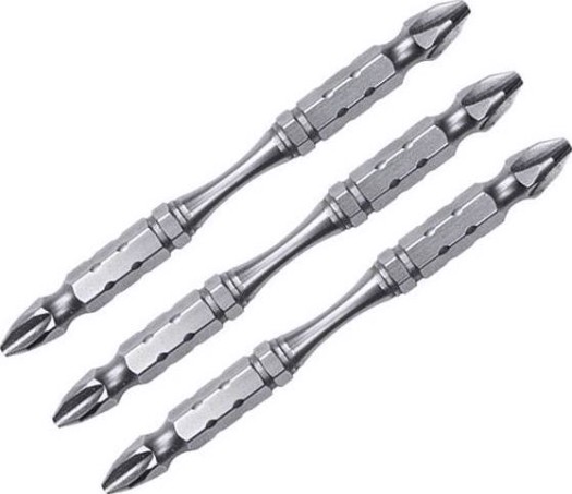 Бита для заворачивания MAKITA B-21858 двусторонняя Silver Torsion PH1, 110 мм, E-form (M