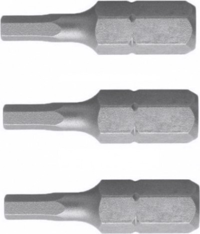 Бита для заворачивания MAKITA B-23678 HEX2.0, 25 мм, C-form, 3 шт.