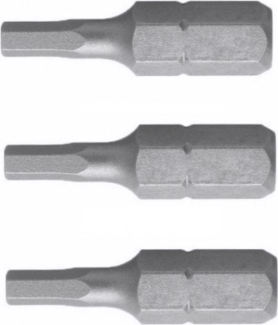 Бита для заворачивания MAKITA B-23709 HEX4.0, 25 мм, C-form, 3 шт.