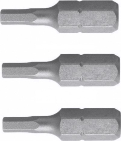 Бита для заворачивания MAKITA B-23721 HEX6.0, 25 мм, C-form, 3 шт.