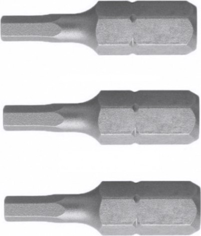 Бита для заворачивания MAKITA B-23737 HEX8.0, 25 мм, C-form, 3 шт.