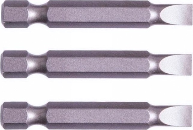 Бита для заворачивания MAKITA B-25270 SL0.5x3, 50 мм, E-form (MZ), 3 шт.