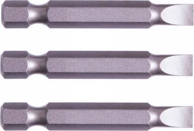 Бита для заворачивания MAKITA B-25286 SL0.5x4, 50 мм, E-form (MZ), 3 шт.