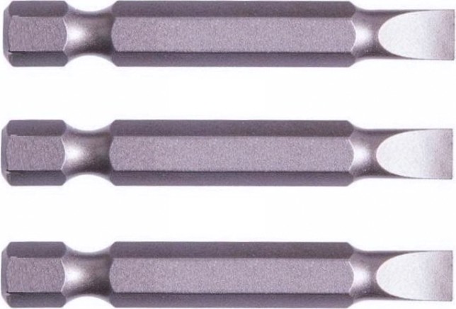 Бита для заворачивания MAKITA B-25301 SL0.8x5.5, 50 мм, E-form (MZ), 3 шт.