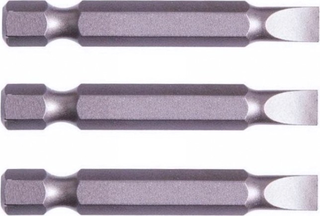 Бита для заворачивания MAKITA B-25323 SL1.2x6.5, 50 мм, E-form (MZ), 3 шт.