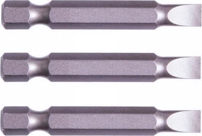 Бита для заворачивания MAKITA B-25339 SL1.2x8.0, 50 мм, E-form (MZ), 3 шт.