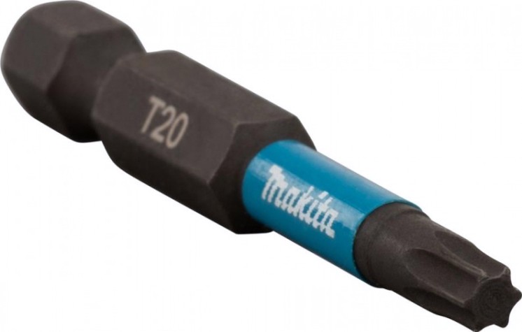 Бита для заворачивания MAKITA B-63781 Impact Black T20, 50 мм, E-form (mz), 2 шт.