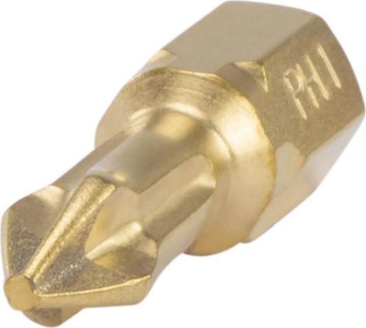 Бита для заворачивания MAKITA P-38576 алмазная PH1, 25 мм, C-form, 3 шт.