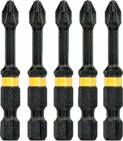 Бита для заворачивания ударная DeWALT РH3х50 мм (5шт) IMPACT TORSION DT7999T-QZ [DT7999T-QZ]