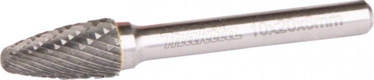 Бор-фреза по металлу MAKITA B-52788-10 10x20x6, 10 шт. (сталь/нержавейка, тип, sf)