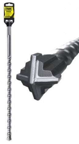Бур SDS-Max ГРАНИТ Quadro-X 22x520/400 [822520]