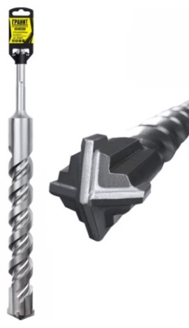Бур SDS-Max ГРАНИТ Quadro-X 45x570/450 [845570]