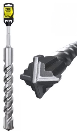 Бур SDS-Max ГРАНИТ Quadro-X 55x570/450 [855570]