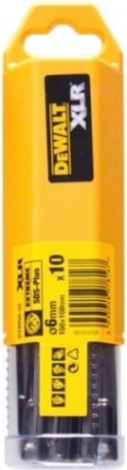Бур SDS-plus DeWALT 6 x 100 / 160 мм (10шт) XLR DT8956-QZ [DT8956-QZ]
