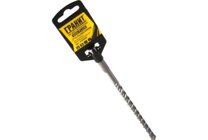 Бур SDS-plus ГРАНИТ Quadro-X 10,0х260/200 [410260]