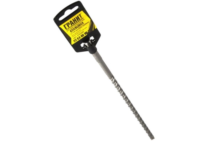 Бур SDS-plus ГРАНИТ Quadro-X 10,0х360/300 [410360]