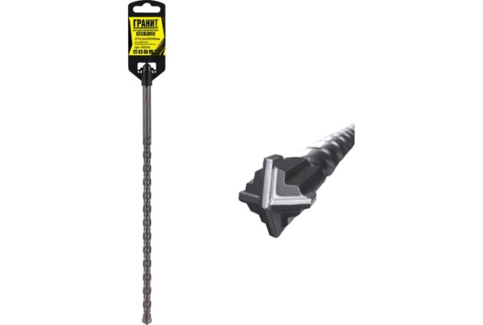 Бур SDS-plus ГРАНИТ Quadro-X 12,0х310/250 [412310]