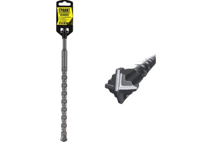 Бур SDS-plus ГРАНИТ Quadro-X 18,0х300/250 [418300]