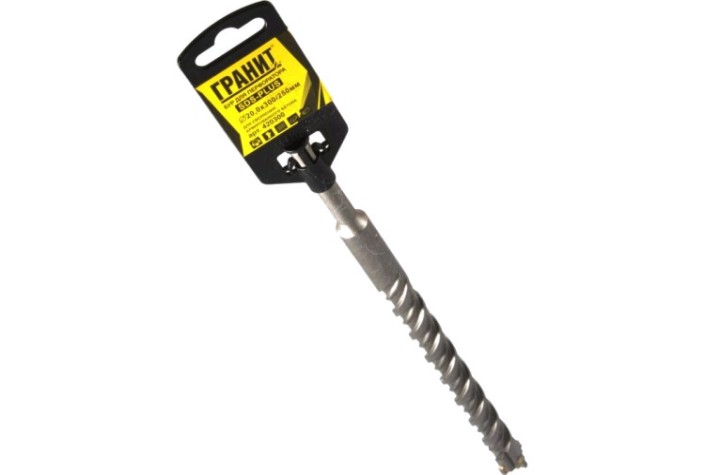 Бур SDS-plus ГРАНИТ Quadro-X 20,0х300/250 [420300]