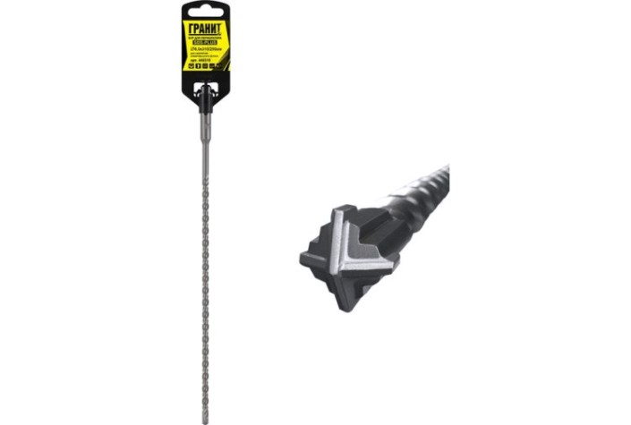 Бур SDS-plus ГРАНИТ Quadro-X 6,0х310/250 [446310]