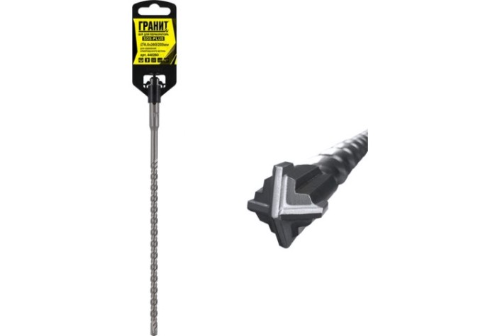 Бур SDS-plus ГРАНИТ Quadro-X 8,0х260/200 [448260]