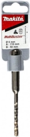 Бур SDS-plus MAKITA MAKBUSTER 6 х 50/110 мм P-79407 [P-79407]