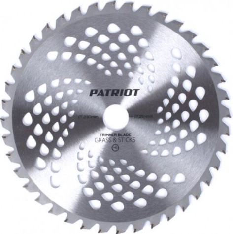 Диск кустореза PATRIOT TBS-36 (230/25.4 - 36Т) [809115220]