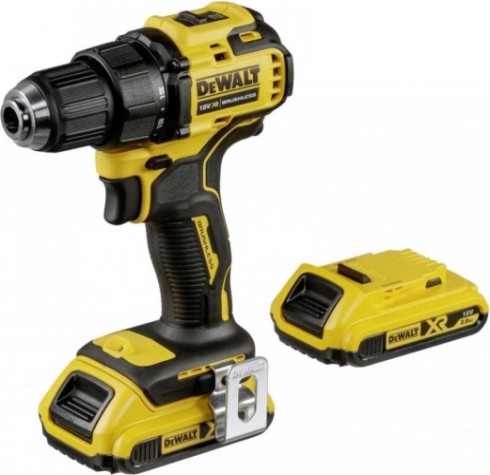 Дрель-шуруповерт аккумуляторная DeWALT DCD 708 D2T бесщеточная [DCD708D2T-QW]