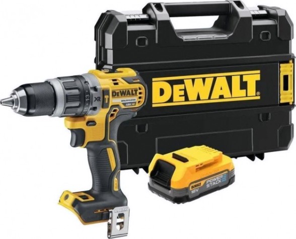 Дрель-шуруповерт аккумуляторная DeWALT DCD 796 E1T ударная, без ЗУ