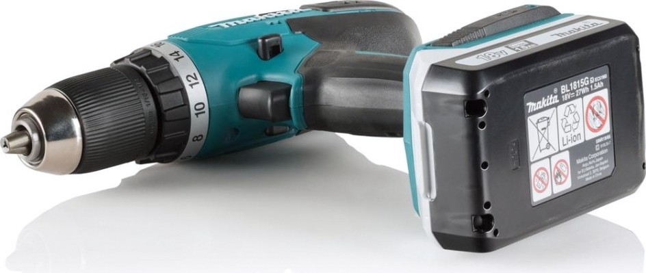 Дрель-шуруповерт MAKITA DF 457 DWE [DF457DWE]