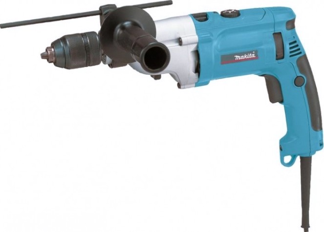 Дрель ударная сетевая MAKITA HP 2071 F двухскоростная [HP2071F]