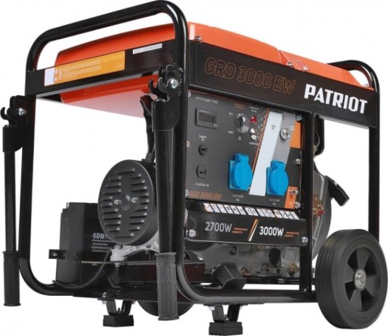 Электростанция дизельная с воздушным охлаждением PATRIOT GRD 3000EW [472702235]
