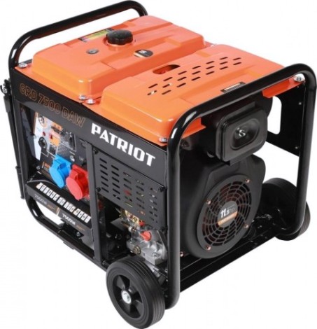 Электростанция дизельная с воздушным охлаждением PATRIOT GRD 7500DAW [472732275]